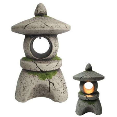 LAMPARA SOLAR JARDIN REDONDA 15,3x15,3x23,2 CM