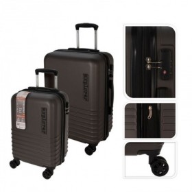 MALETAS GRIS 35x23x52/43x26x62 CM SET 2