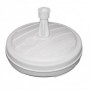 BASE PARASOL RESINA 44x13,5 CM 13L BLANCA