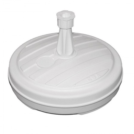 BASE PARASOL RESINA 44x13,5 CM 13L BLANCA