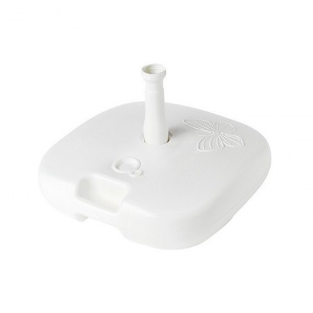 *BASE PARASOL RELLENABLE 44x44 CM 16 L BLANCA
