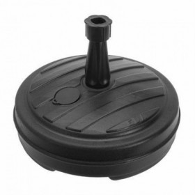 BASE PARASOL RESINA 43x13,5 CM 13 L NEGRO