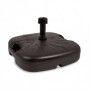 BASE PARASOL RELLENABLE 44x44 CM 18 L ANTRACITA