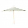 *PARASOL MADERA 250 CM BLANCO