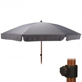 *PARASOL 220 CM GRIS
