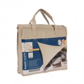 *TELA SOMBRA 3,6x3,6x3,6 CM CREMA