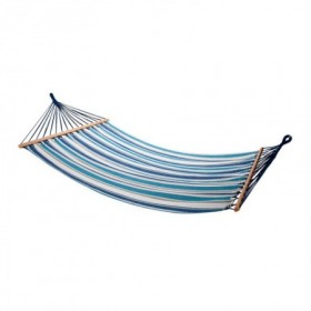 HAMACA 200x150 CM RAYAS AZULES