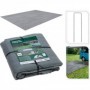LONA SUELO ACAMPADA GRIS 250x300 CM