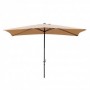 *PARASOL RECTANGULAR 2x3 M BEIGE