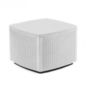 MESA BAJA NAXOS 53x53x40 CM BLANCA