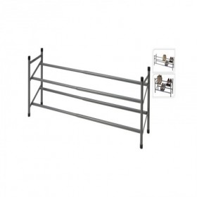 ZAPATERO METALICO EXTENSIBLE 61,5/115x23x38 CM