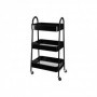 VERDULERO METAL NEGRO 44x31,5x79,5 CM