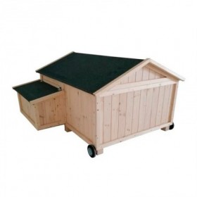 GALLINERO MADY 150x110x90 CM CON RUEDAS