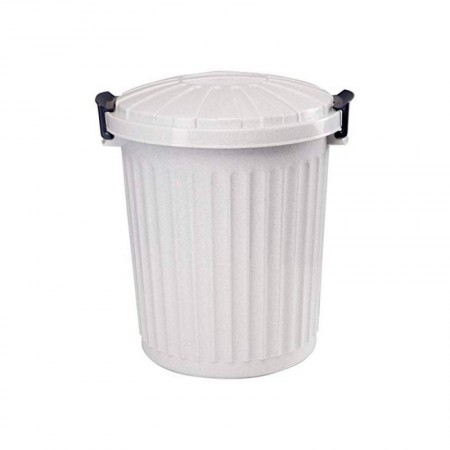 *CUBO BASURA OSCAR CON TAPA 23L GRANITO