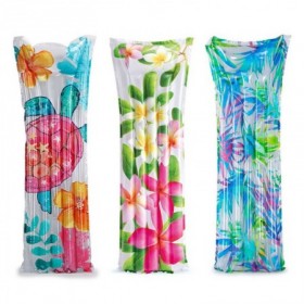 *COLCHONETA HINCHABLE DECORADA SURTIDA 183x69 CM