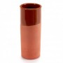 VASO TUBO BARRO 330 ML 7x16 CM