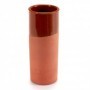 VASO TUBO BARRO 330 ML 7x16 CM