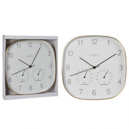 RELOJ ALUMINIO 28,5x4 CM