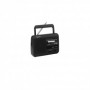 *RADIO PORTATIL AM/FM PILAS/RED NEGRO