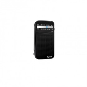 *RADIO BOLSILLO AM/FM NEGRO