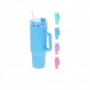 TERMO MUG  PAJITA COLORES SURTIDOS
