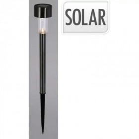 LUZ SOLAR PINCHO NEGRA 36 x 5 CM