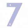 *NUMERO 7 -M.4 INOX.18/8 10CM. BLISTER