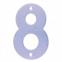 *NUMERO 8 -M.4 INOX.18/8 10CM. BLISTER