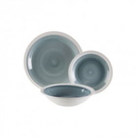 *VAJILLA 18 PIEZAS LEGRAND AZUL