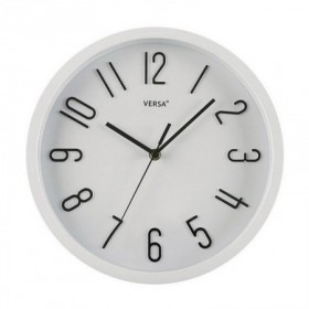 RELOJ PARED BLANCO 30 CM