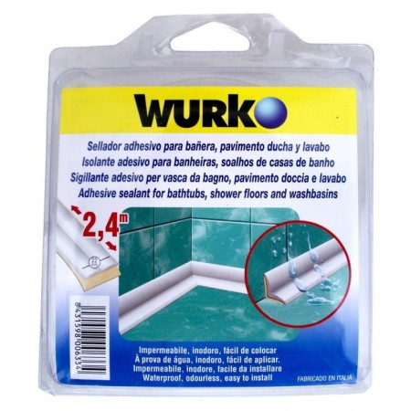 CUBRE JUNTA ADHESIVA 22 BLANCA 2.4MT ROLLO