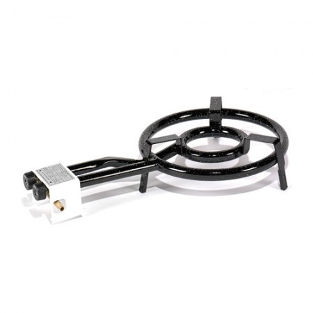 QUEMADOR PAELLERO A GAS 350MM 2 FUEGOS
