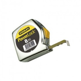 FLEXÓMETRO POWERLOCK 8M X25MM STANLEY