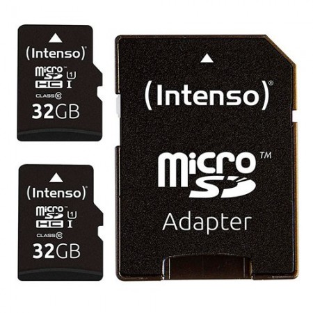 MICRO SDHC 32GB  UHS  PACK 2UDS. INTENSO