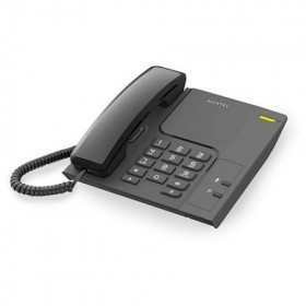 TELEFONO FIJO SOBREMESA NEGRO ALCATEL