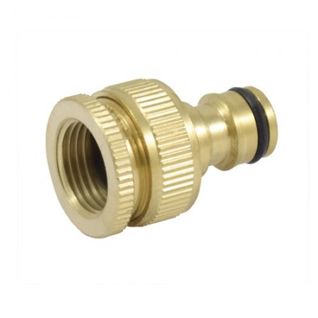 RACOR RÁPIDO LATÓN 3/4 C/ADAPTADOR 1/2
