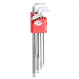 JUEGO LLAVE ALLEN T/BOLA 9 PCS 1'5-10MM