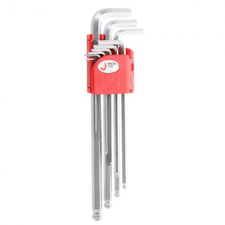 JUEGO LLAVE ALLEN T/BOLA 9 PCS 1'5-10MM