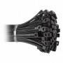 BRIDA DE NYLON 75x750 (100 UND)-NEGRA-