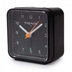 DESPERTADOR ANALÓGICO NEGRO TIMEMARK