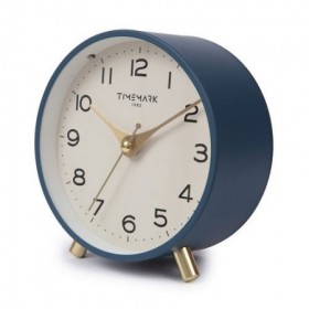 DESPERTADOR ANALÓGICO AZUL DECO TIM