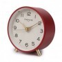 DESPERTADOR ANALÓGICO ROJO DECO TIM
