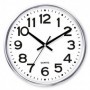RELOJ DE PARED PLATA TIMEMARK