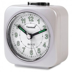 DESPERTADOR ANALÓGICO BLANCO TIMEMARK