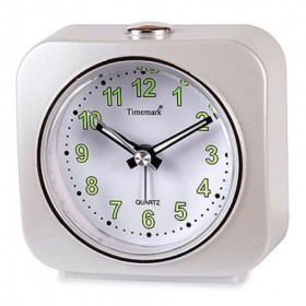 DESPERTADOR ANALOGICO BLANCO TIMEMARK