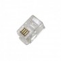 CONECTOR TELEFÓNICO RJ10 4VIAS 4CIRCUITO