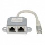 ADAPTADOR RJ45 M - 2X RJ45 H