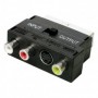 ADAPTADOR EURO 2  1 RCA A/V  SVHS