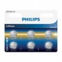 PILA LITIO BOTON 3V 210MAH 6UDS. PHILIPS