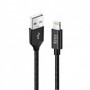 CONEXION LIGHTNING USB A 2.4A NYLON 1.5M